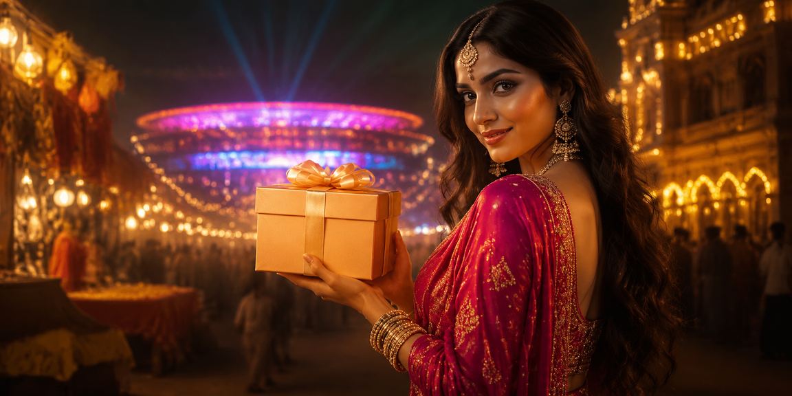 Indian cricket night betting in Bollywood style ambience