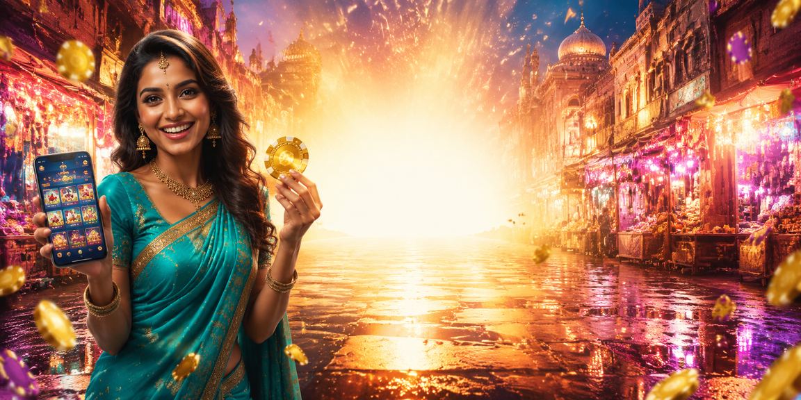 Mobile user logging into online casino in India