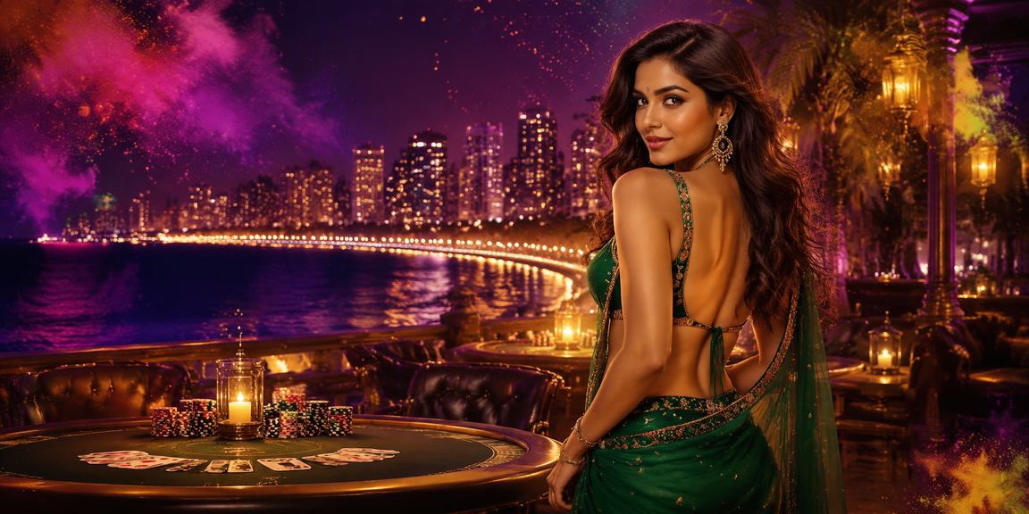 Teen Patti card game session at Mumbai Bandra setting